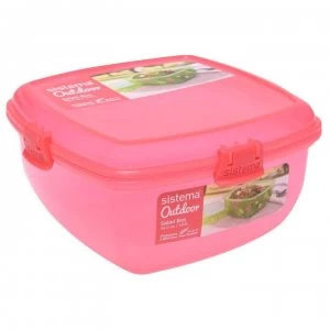 Image of Sistema Salad Lunch Box - Green