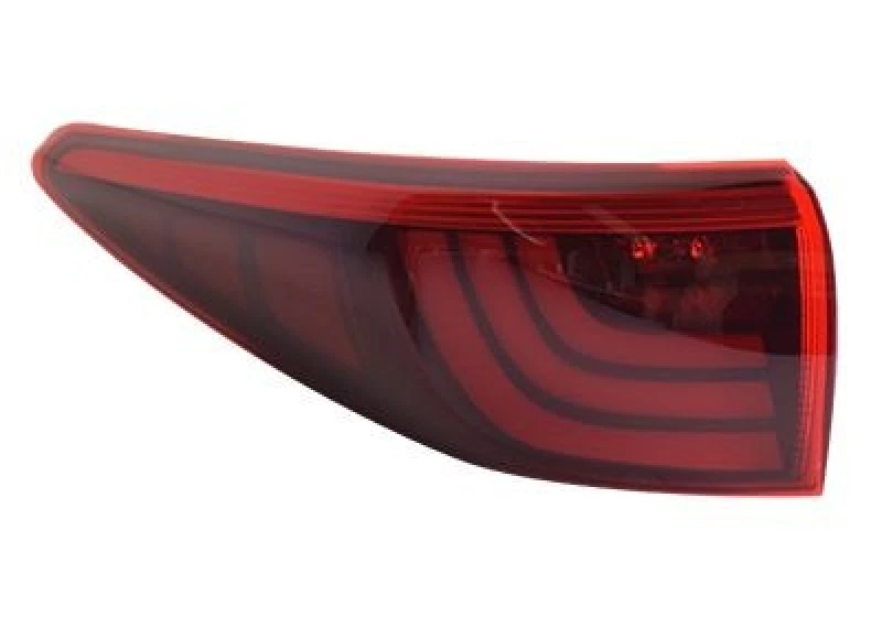Image of VAN WEZEL 8384925 Rear light Outer section, with bulb holder, Left Combination Rearlight (391)
