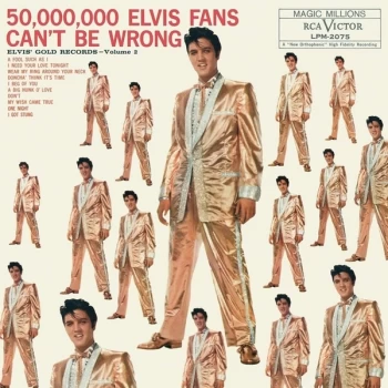 Image of Elvis Presley - 50,000,000 Elvis Fans Can't Be Wrong Vinyl