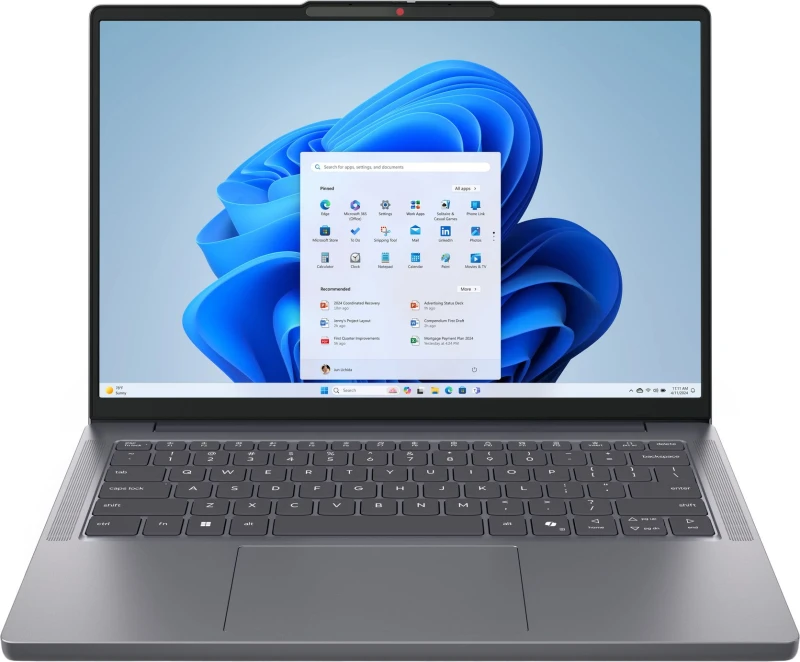 Image of Lenovo IdeaPad Slim 3 14" Laptop - AMD Ryzen 5, 512GB SSD, 8GB RAM - Luna Grey