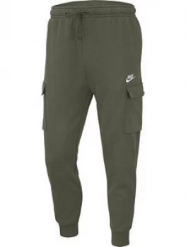 Image of Nike Sportswear Club Cargo Pants - Khaki, Size S, Men
