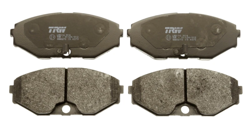 Image of TRW GDB3273 Brake pad set with acoustic wear warning Brake Pad Set,disc brake (402)