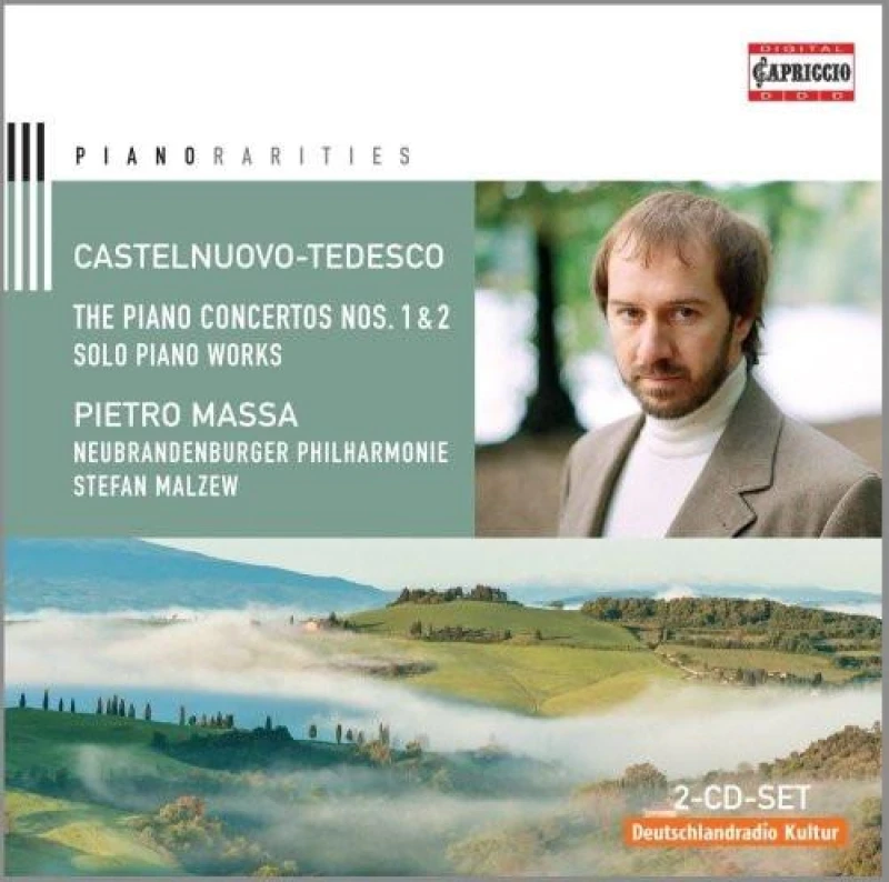 Image of RecordCityJP CD MARIO CASTELNUOVO TEDESCO, PIETRO M - The Piano Concertos Nos. 1 & 2; Sol C5156 Capriccio 2013 Australia Classical Used
