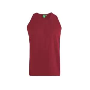 Image of Duke Mens Fabio-2 Muscle Vest (XL) (Red)