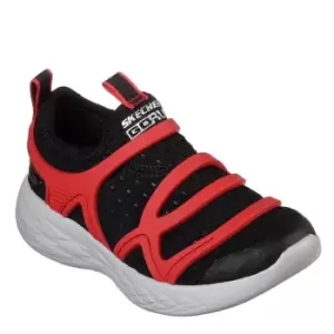 Image of Skechers GoRun 600 Infant Boys Trainers - Black