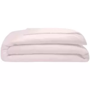 Image of Belledorm 200 Thread Count Egyptian Blend Duvet Cover (Single) (Pink) - Pink