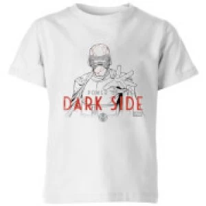 Image of Star Wars The Rise Of Skywalker Kylo Darkside Powers Kids T-Shirt - White - 11-12 Years
