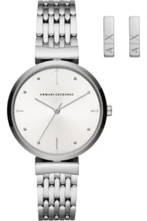 Image of Armani Exchange Zoe AX7117 Watch Gift Set