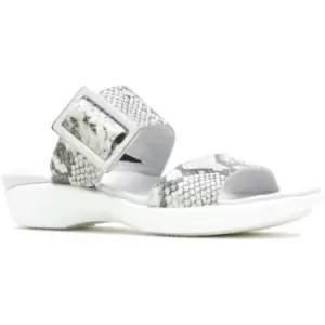 Image of Hush Puppies Womens Dorri Heeled Leather Sandals UK Size 6 (EU 39)