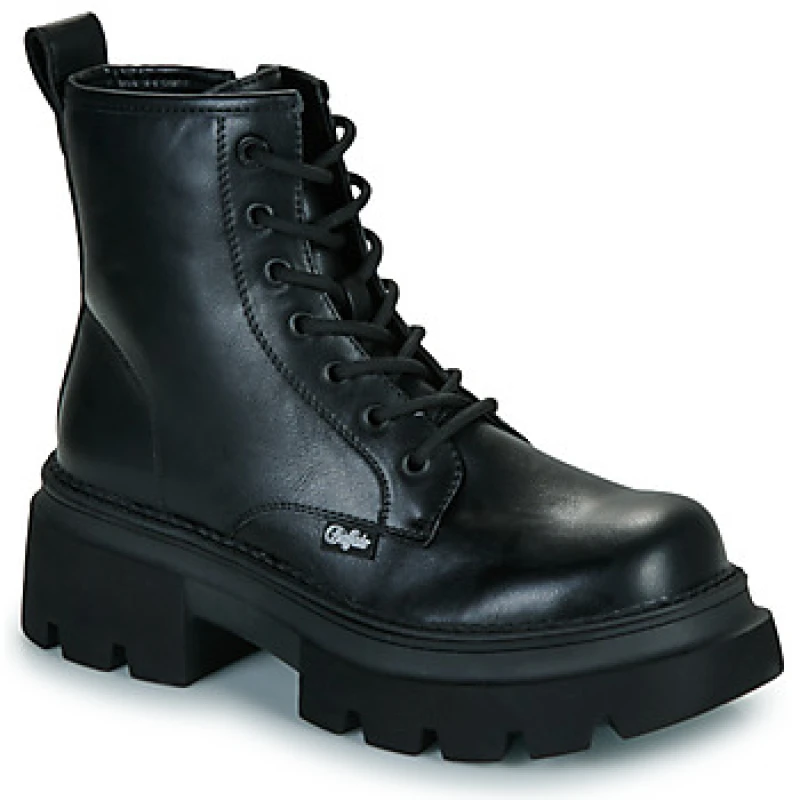 Image of Buffalo Womens boots Buffalo Mave Lace Up Noir Female 37