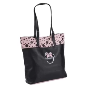 image of Disney Faux Leather Shopping Bag Minnie