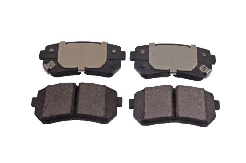 Image of SWAG 33 10 7192 Brake pad set Rear Axle, with acoustic wear warning, with retaining spring holder, with anti-squeak plate Brake Pad Set,disc brake (4