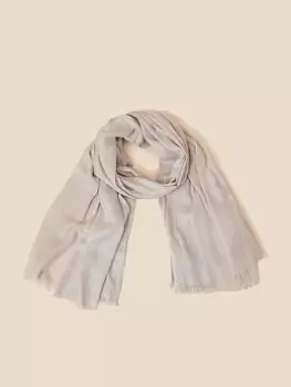 image of Accessorize Occasion Scarf, Beige, Women