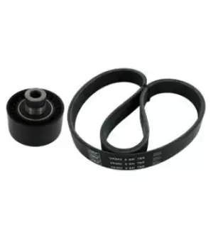 Image of SKF V-ribbed belt set VKMA 33131 Serpentine belt kit,Auxiliary belt kit PEUGEOT,CITROEN,206 CC (2D),207 (WA_, WC_),207 CC (WD_),307 SW (3H),307 (3A/C)