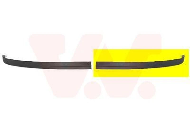 Image of VAN WEZEL Front splitter VAN WEZEL 3745501