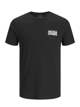 image of JACK & JONES Logo T-Shirt Men Black