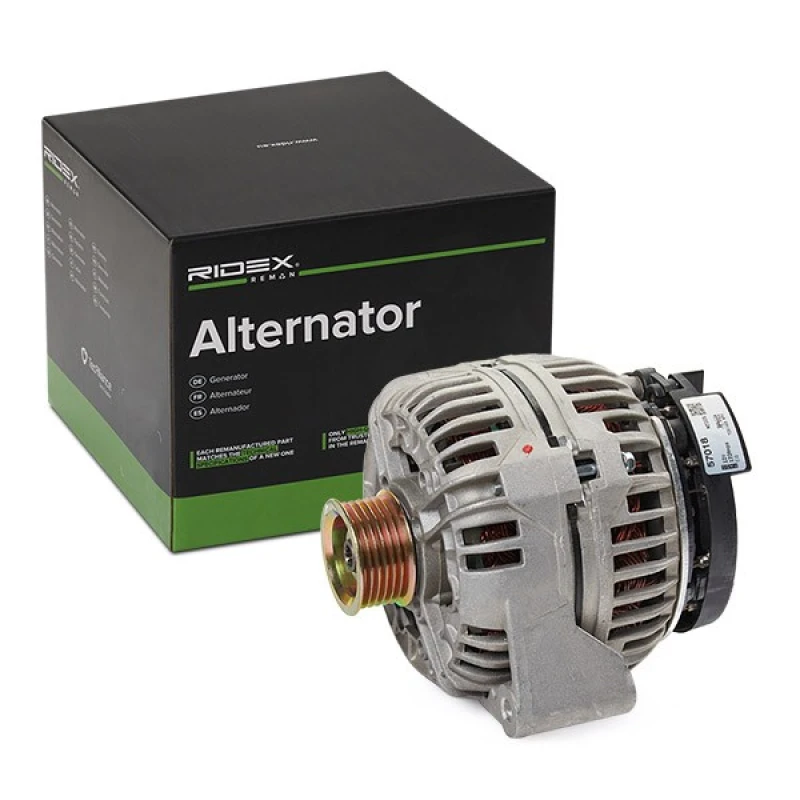 Image of RIDEX REMAN 4G0222R Generator Alternator Charging Current: 120A, Voltage: 14V Alternator (4)