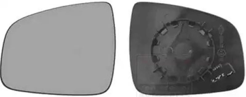 Image of VAN WEZEL 1507837 Wing Mirror Glass * HAGUS * Left Mirror Glass,outside mirror (1914)