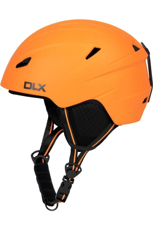Image of Trespass Hark DLX Ski Helmet in Orange Size: XS Orange Unisex XS