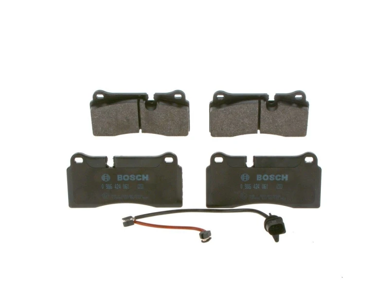 Image of Bosch 0 986 424 061 Brake pad set Low-Metallic Brake Pad Set,disc brake (402)