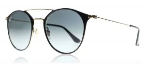 Image of Ray-Ban RB3546 Sunglasses Gold Top Black 187/71 49mm
