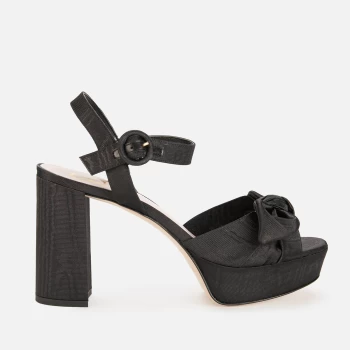 Image of Ted Baker Womens Kenziie Platform Heeled Sandals - Black - UK 5