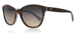 Image of Maui Jim Canna Sunglasses Tortoise / White / Blue HS769-03T Polariserade 54mm
