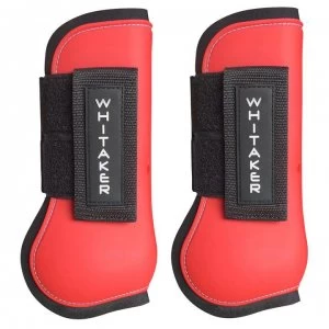 Image of John Whitaker Skipton Tendon and Fetlock Boots - Red