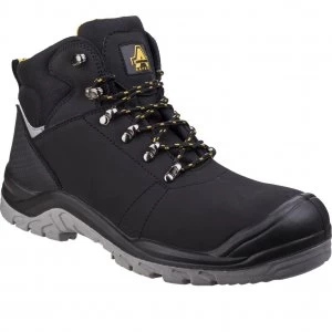 Image of Amblers Mens Safety As252 Lightweight Water Resistant Leather Safety Boots Black Size 10