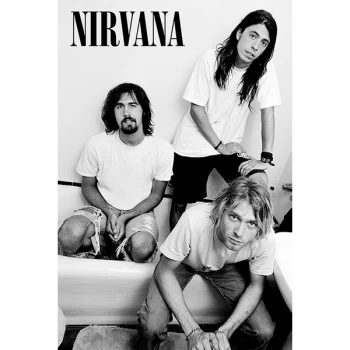 image of Nirvana - Bathroom Maxi Poster