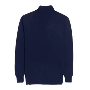 Image of Brook Taverner Mens Dallas Zip-Neck Sweater (XL) (Charcoal)