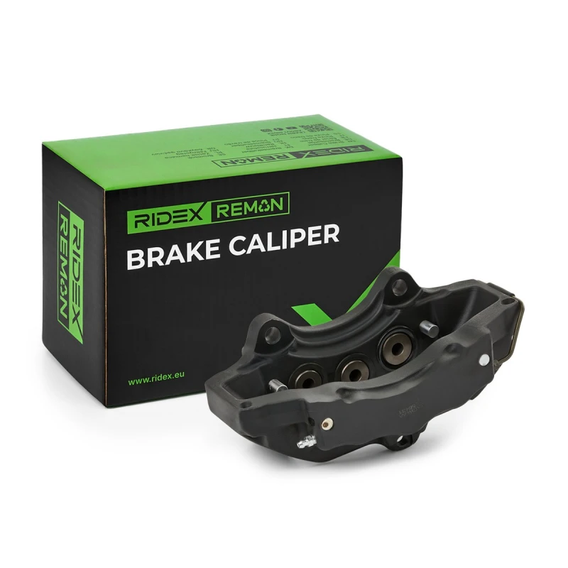 Image of RIDEX REMAN 78B1364R Brake caliper Front Axle Left, with holding frame Aluminium Brake Caliper (78)