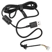 Image of Endgame Gear XM1 Flex Cord 2.0 - Black (Egg-FC2-BLK)