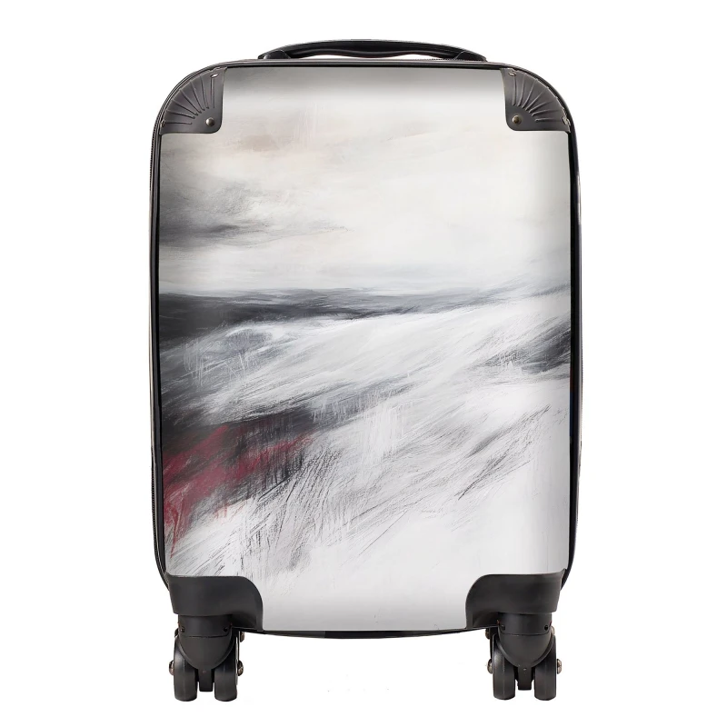Image of Designer Luggage Isla Quinn: 00004 Suitcase in Grey Size: Large Grey Unisex Large