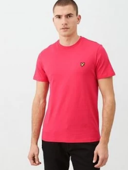 image of Lyle & Scott Plain T-Shirt - Pink