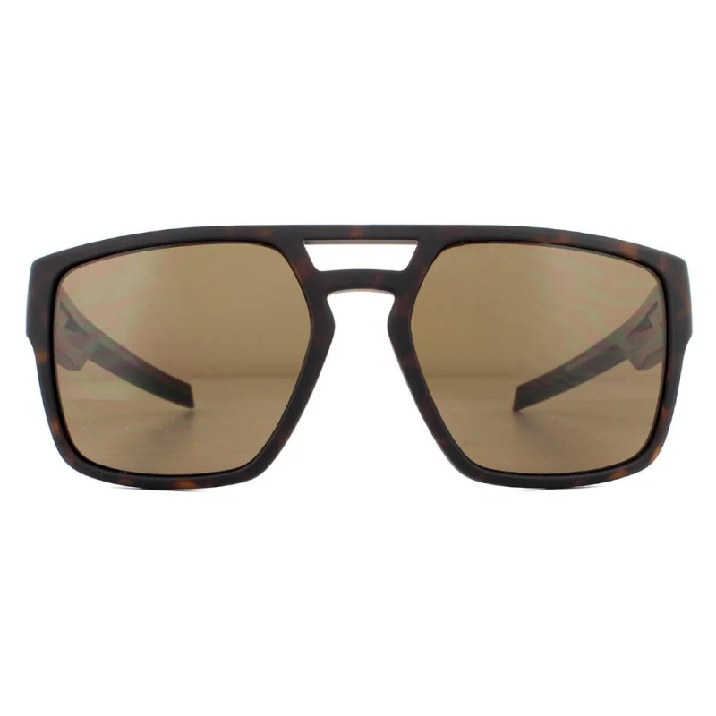 Image of Tommy Hilfiger Rectangle Matte Havana Brown Sunglasses Brown
