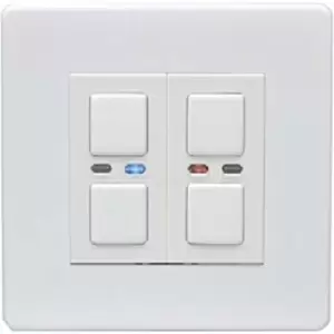 LightwaveRF Double Slave Dimmer - White - JSJSLW452WH