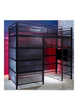 Image of X Rocker Battle Den - Gaming High Sleeper Bed