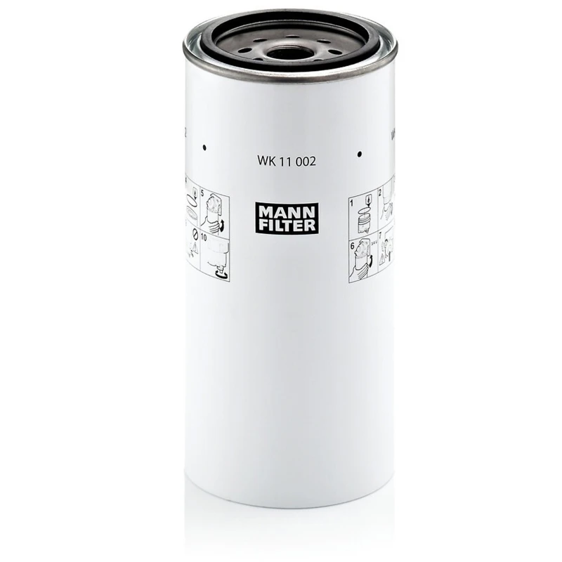 Image of MANN-FILTER WK 11 002 x Fuel Filter with gasket/seal Fuel filter (9)