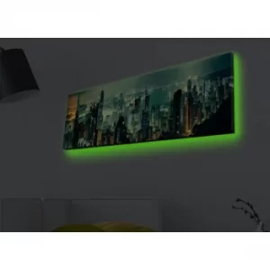 Image of 3090MDACT-005 Multicolor Decorative LED Lighted Canvas Painting