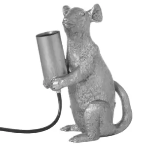 Image of Marvin The Mouse Silver Table Lamp