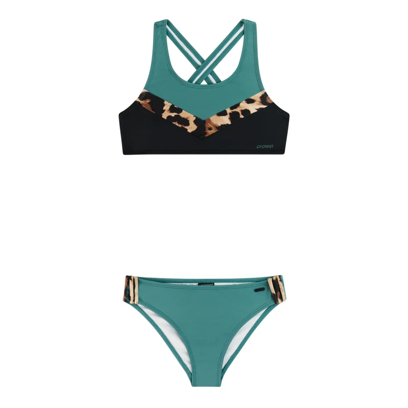 Image of Protest 2 Piece swimsuit for girls Protest Fruity Vert Female 14 ans