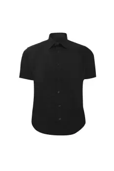 image of Collection Short Sleeve Easy Care Fitted Shirt