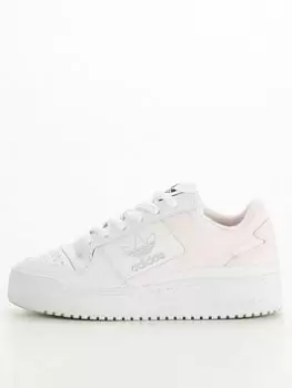 adidas Originals Forum Bold - White/Pink, Size 6, Women