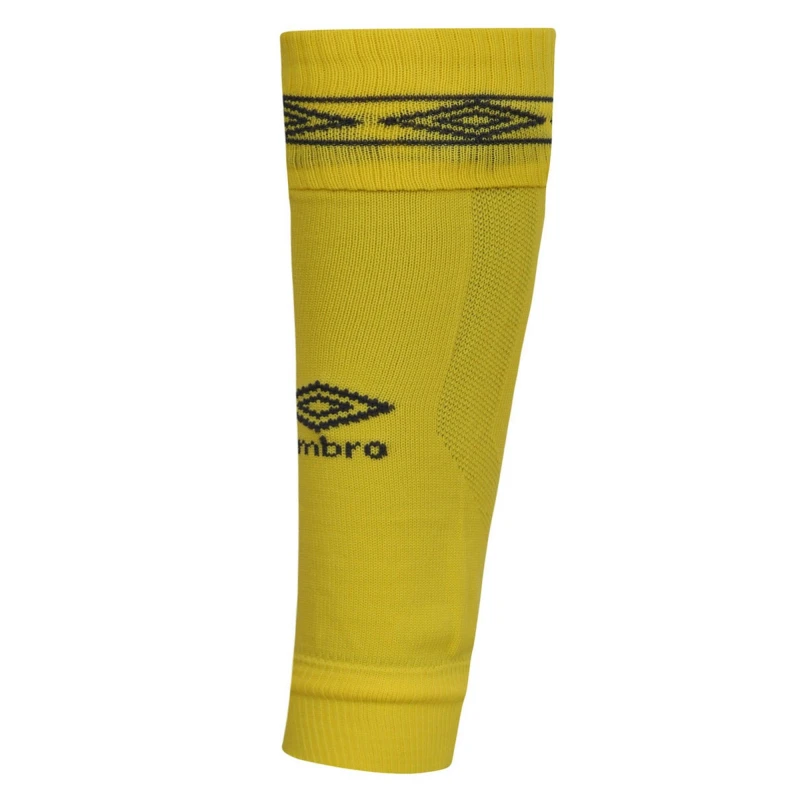 Image of Umbro Umbro Men Diamond Leg Sleeves in Lemon Size: large Lemon L Male 5063107749079