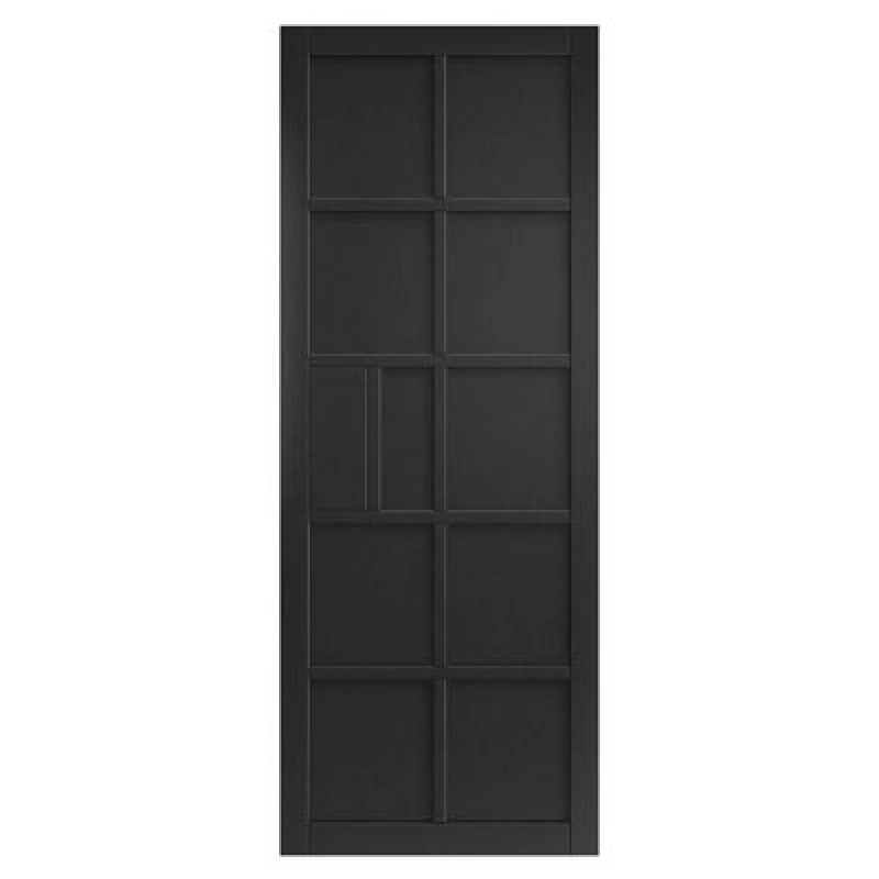 Image of JB Kind Doors Urban Industrial Plaza Black Internal Door