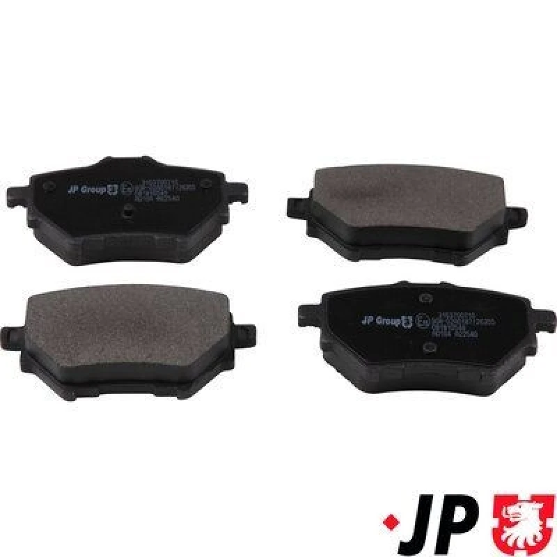 Image of JP GROUP Brake pad set JP GROUP 3163700710