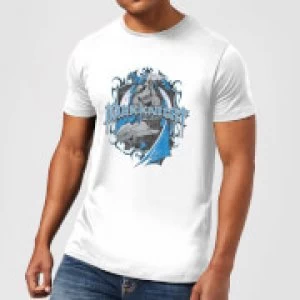 image of DC Comics Batman DK Knight Shield T-Shirt - White - 3XL