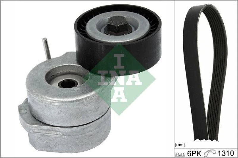 Image of V-Ribbed Belt Set INA 529 0455 10