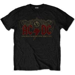 Image of AC/DC - Oz Rock Mens XX-Large T-Shirt - Black